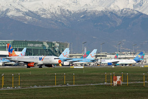 Caselle in un momento di traffico intenso: FlyTorino si batte perchè sia sempre così! © Beppe Miglietti