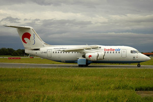 BAE 146 Belle Air ripreso a Caselle © Roberto Leone