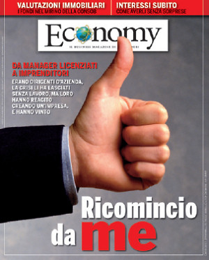 La copertina dell'ultimo numero di Economy