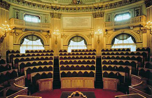 Il primo Parlamento Italiano all'interno di Palazzo Carignano