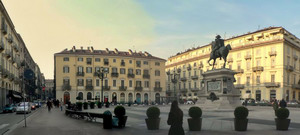 Veduta di Piazza Bodoni © Mauro Piumatti