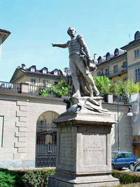 Monumento a Guglielmo Pepe in piazza Maria Teresa © Città di Torino