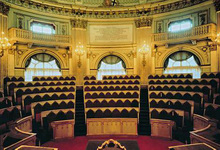 Clicca per ingrandire - Il Parlamento Subalpino all’interno di Palazzo Carignano